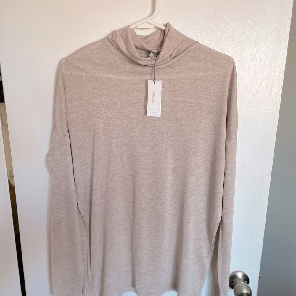 Gap Pure Soft Draped Back Turtleneck - Size M - Picture 3 of 11